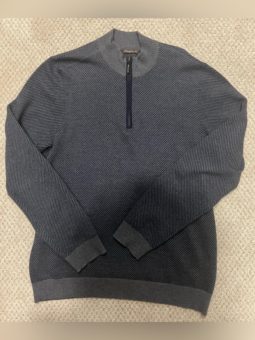 J. McLaughlin Wool Quarter Zip Pullover